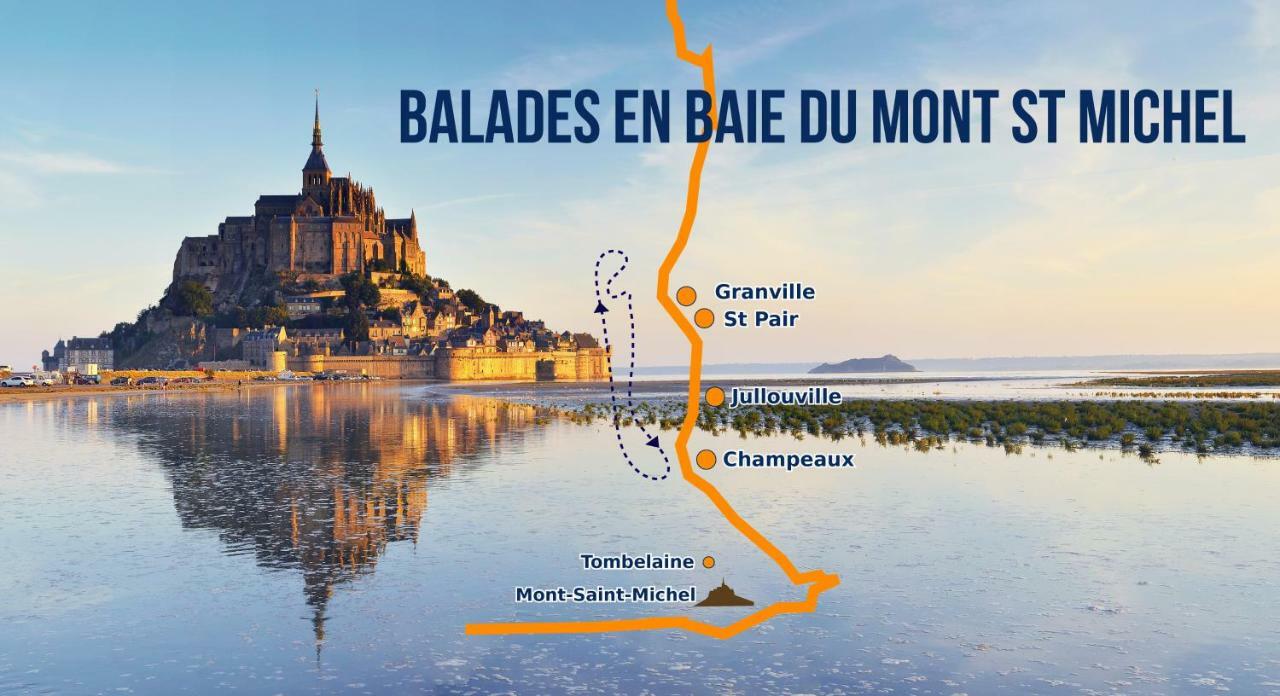 Lepetit Nid Du Mont Maison Normande Proche De La Baie Du Mont Saint Michel Pontorson Kültér fotó